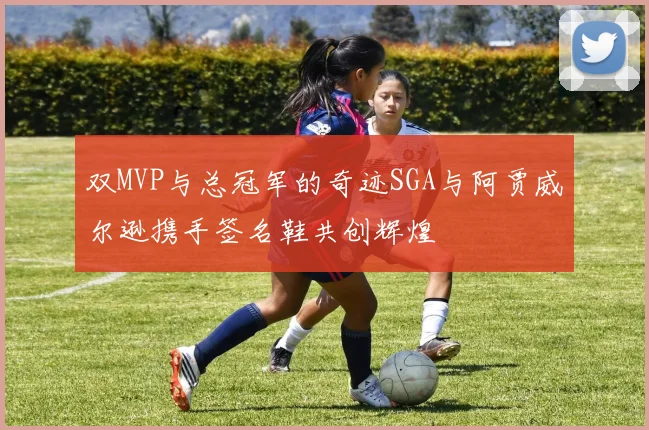 双MVP与总冠军的奇迹SGA与阿贾威尔逊携手签名鞋共创辉煌